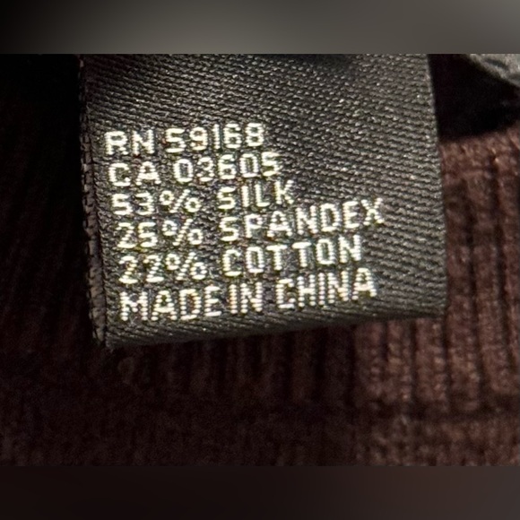 2 piece Karen Kane brown cardigan set - sweater size M, tank size M, teal beads - Picture 3 of 9